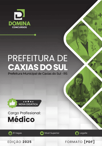 Apostila Caxias do Sul RS Médico 2025