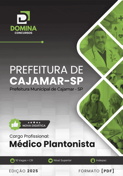 Apostila Médico Plantonista Cajamar SP 2025