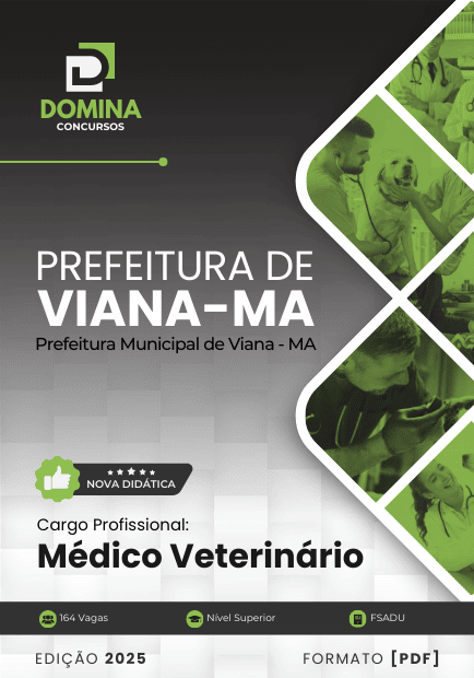 Apostila Médico Veterinário Viana MA 2025