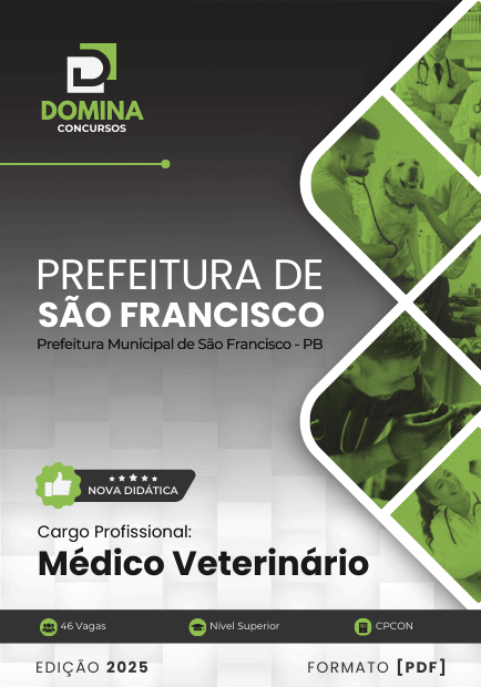 Apostila Médico Veterinário São Francisco PB 2025