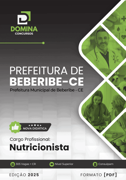 Apostila Nutricionista Beberibe CE 2025