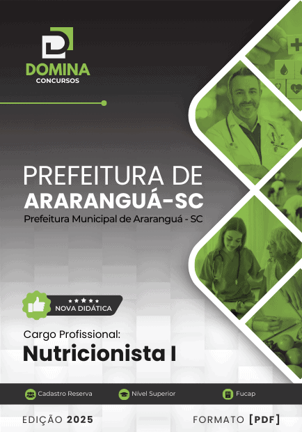 Apostila Nutricionista I Araranguá SC 2025