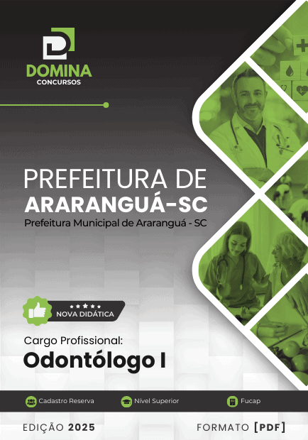 Apostila Odontólogo I Araranguá SC 2025