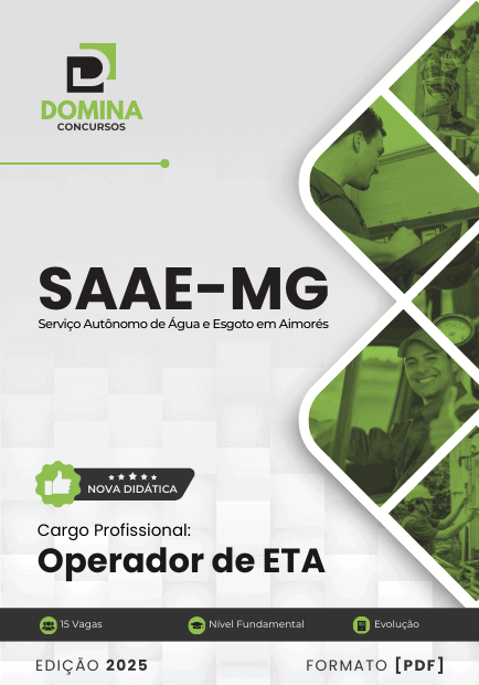 Apostila Operador de ETA SAAE Aimorés MG 2025