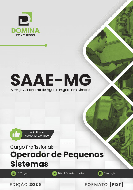 Apostila Operador de Pequenos Sistemas SAAE Aimorés MG 2025