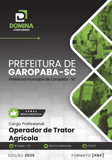 Apostila Operador de Trator Agrícola Garopaba SC 2025