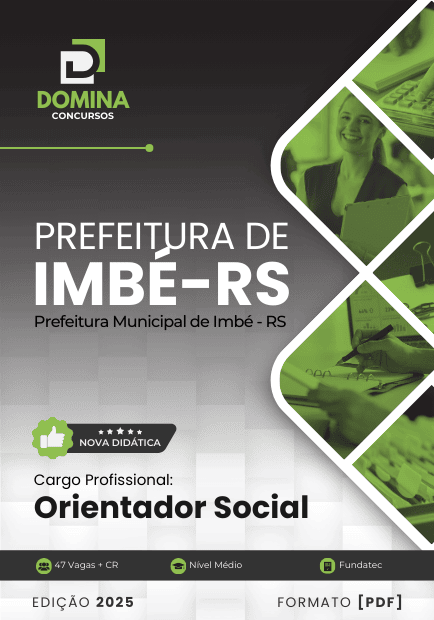 Apostila Orientador Social Imbé RS 2025