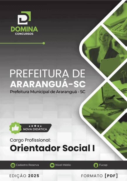 Apostila Orientador Social I Araranguá SC 2025