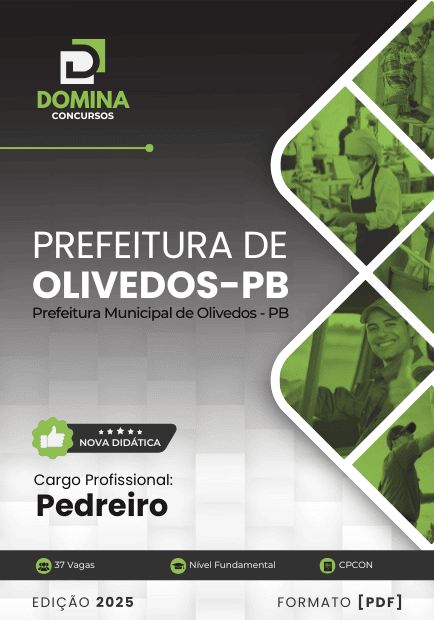 Apostila Pedreiro Olivedos PB 2025
