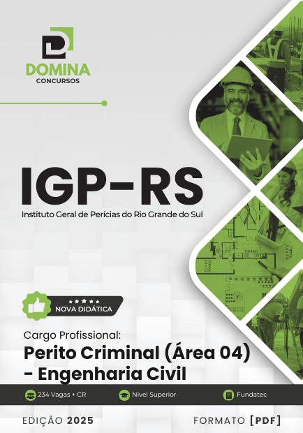 Apostila Perito Criminal Engenharia Civil IGP RS 2025