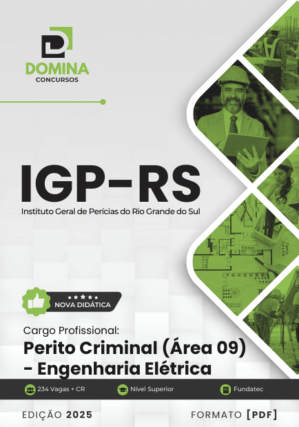 Apostila Perito Criminal Engenharia Elétrica IGP RS 2025