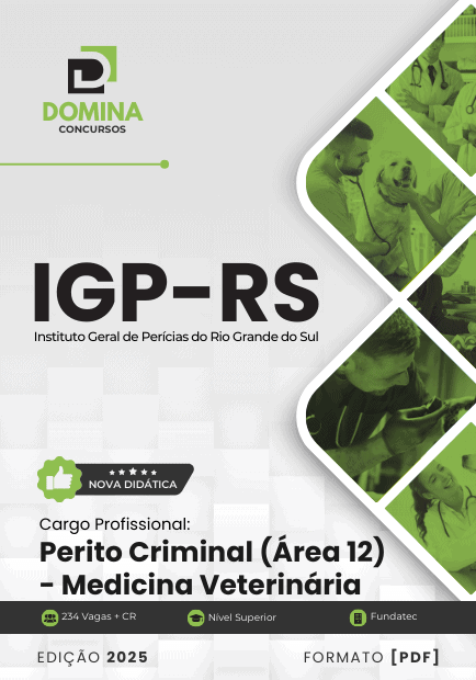 Apostila Perito Criminal Medicina Veterinária IGP RS 2025