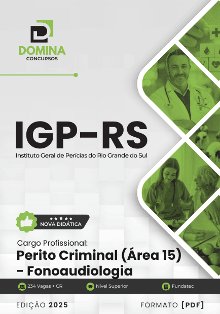 Apostila Perito Criminal Fonoaudiologia IGP RS 2025