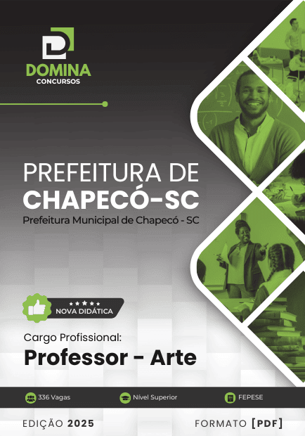 Apostila Professor de Artes Chapecó SC 2025