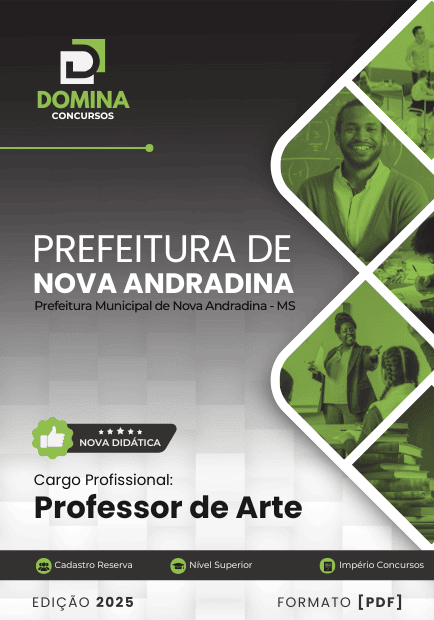 Apostila Professor de Arte Nova Andradina MS 2025