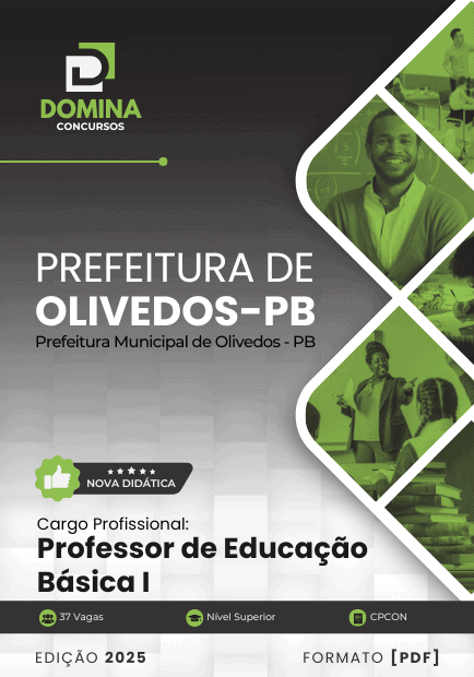 Apostila Professor de Educação Básica I Olivedos PB 2025