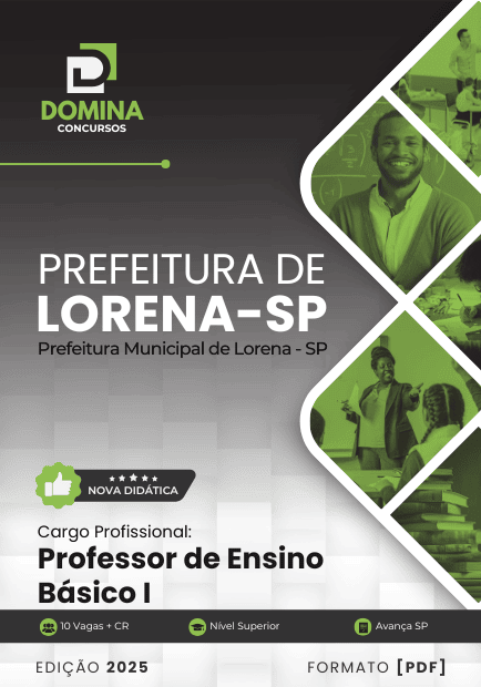 Apostila Professor de Ensino Básico I Lorena SP 2025