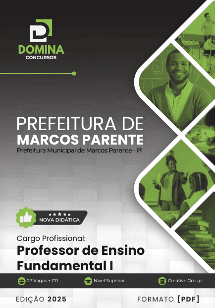 Apostila Professor de Ensino Fundamental I Marcos Parente PI 2025