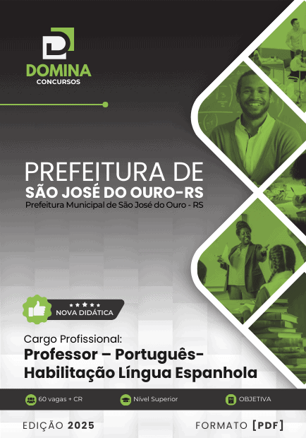 Apostila Professor de História São José do Ouro RS 2025