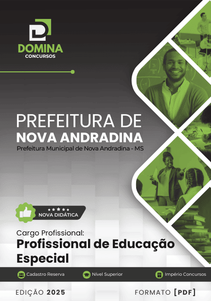 Apostila Profissional de Educação Especial Nova Andradina MS 2025