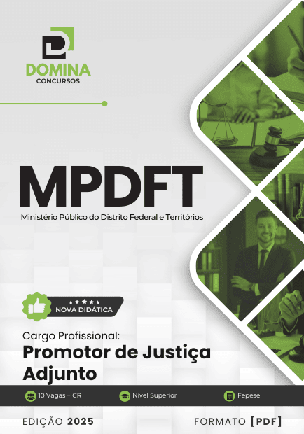 Apostila Promotor de Justiça Adjunto MPDFT 2025