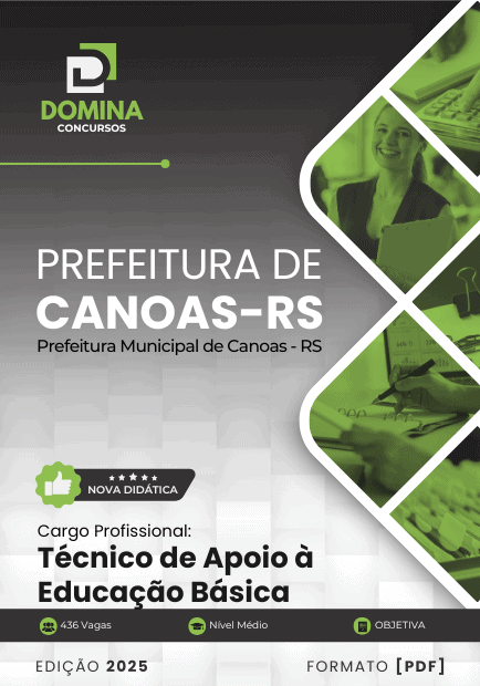 Apostila Professor de Matemática Canoas RS 2025
