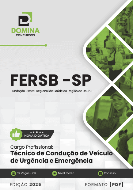 Apostila Técnico de Condução de Veículo de Urgência e Emergência FERSB SP 2025