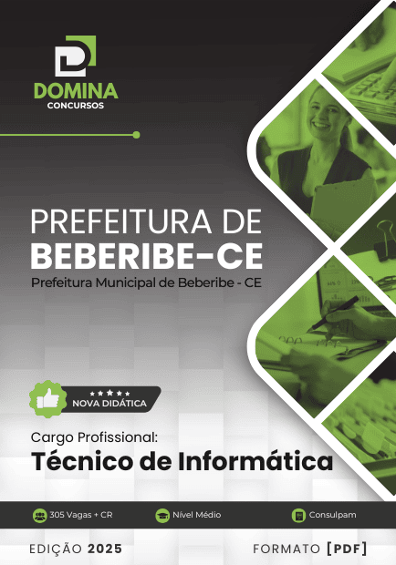 Apostila Técnico de Informática Beberibe CE 2025