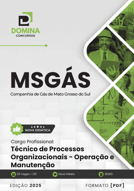 Apostila Técnico de Processos Organizacionais Operação e Manutenção MSGás 2025