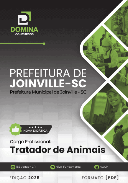 Apostila Tratador de Animais Joinville SC 2025