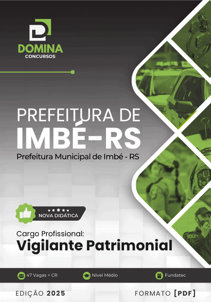 Apostila Vigilante Patrimonial Imbé RS 2025