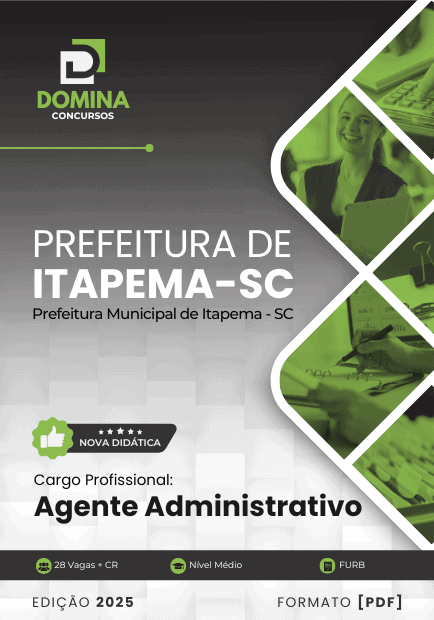 Apostila Agente Administrativo Itapema SC 2025