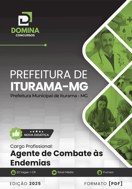 Apostila Agente de Combate às Endemias Iturama MG 2025