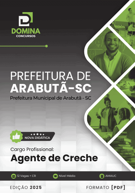 Apostila Agente de Creche Arabutã SC 2025