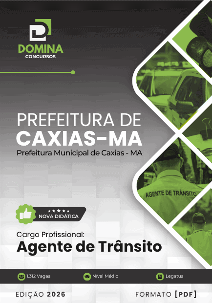 Apostila Agente de Trânsito Caxias MA 2026
