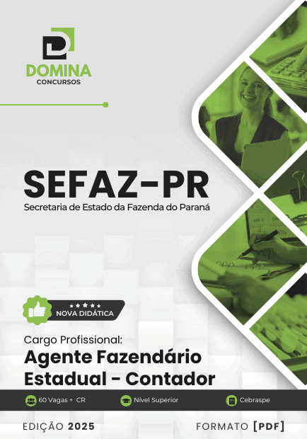 Apostila Agente Fazendário Administrador SEFAZ PR 2025