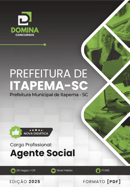 Apostila Agente Social Itapema SC 2025