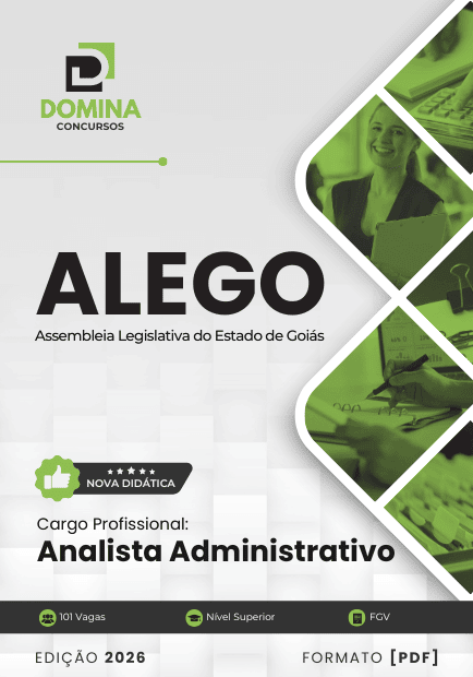 Apostila Analista Administrativo ALEGO 2026