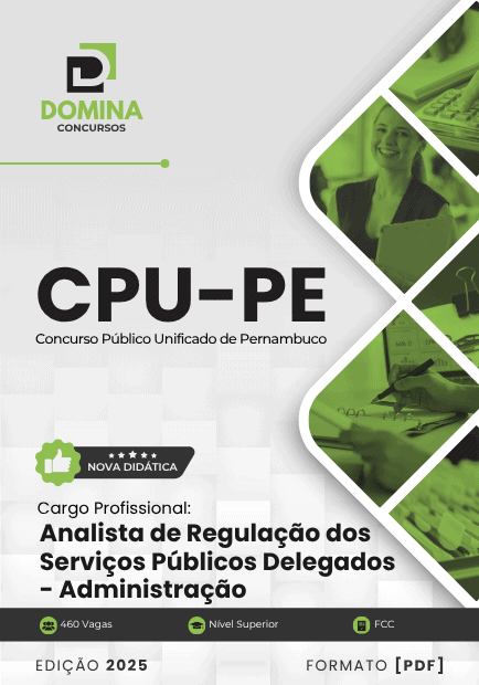 Apostila Analista Regulação Serviços Públicos Delegados Contabilidade CPU PE 2025