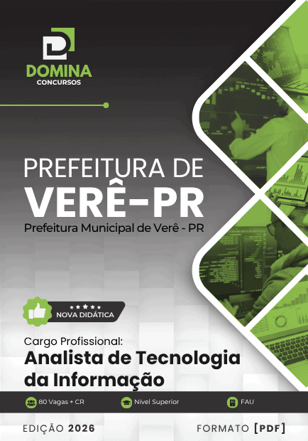Apostila Analista de Tecnologia da Informação Verê PR 2025