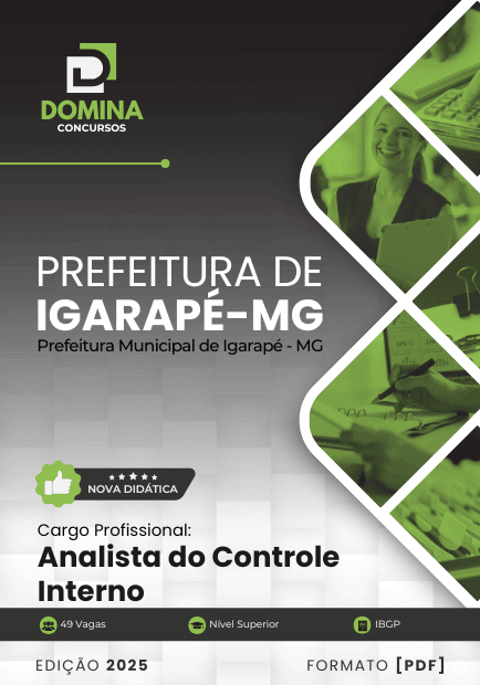 Apostila Analista do Controle Interno Igarapé MG 2025