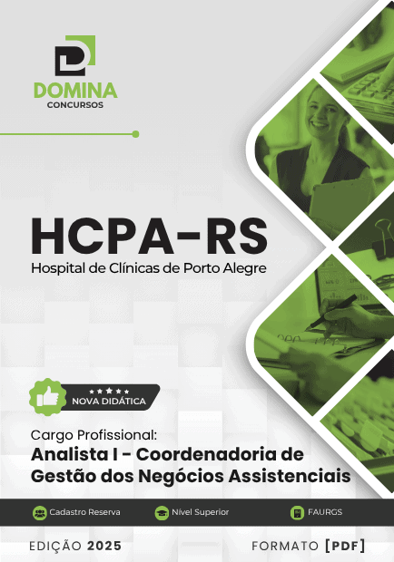 Apostila Analista I Coordenadoria de Gestão dos Negócios Assistenciais HCPA RS 2025