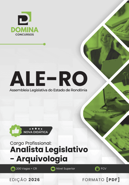Apostila Analista Legislativo Administração ALE RO 2026