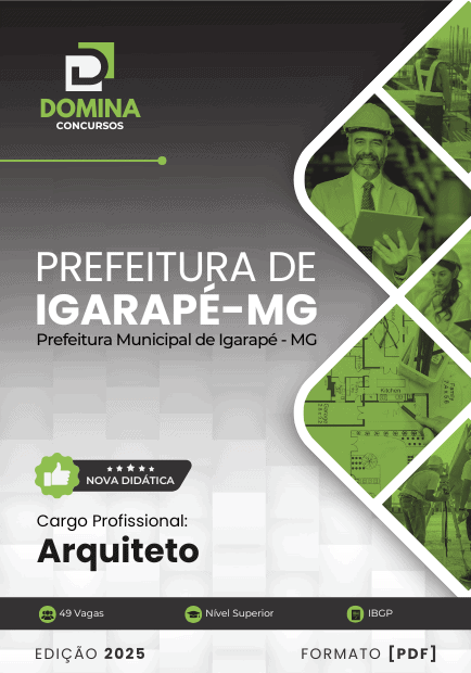 Apostila Arquiteto Igarapé MG 2025