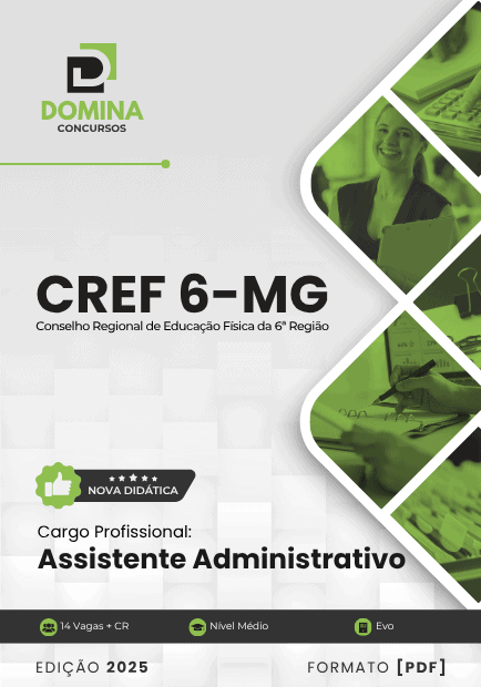 Apostila Assistente Administrativo CREF 6 MG 2025