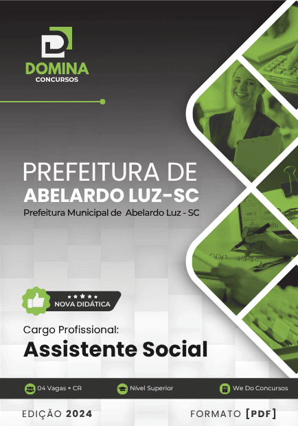 Apostila Assistente Social Abelardo Luz SC 2025