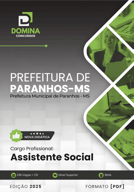 Apostila Assistente Social Paranhos MS 2025