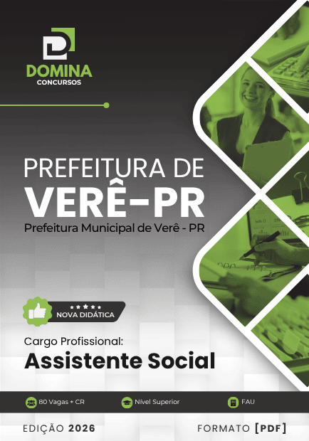 Apostila Assistente Social Verê PR 2025