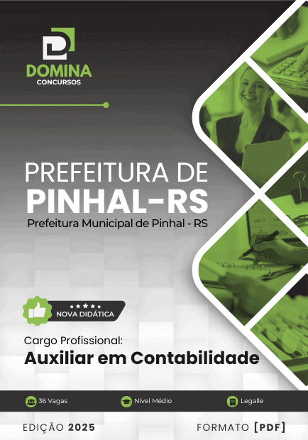 Apostila Auxiliar em Contabilidade Pinhal RS 2025