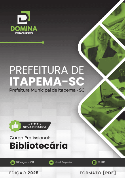 Apostila Bibliotecária Itapema SC 2025